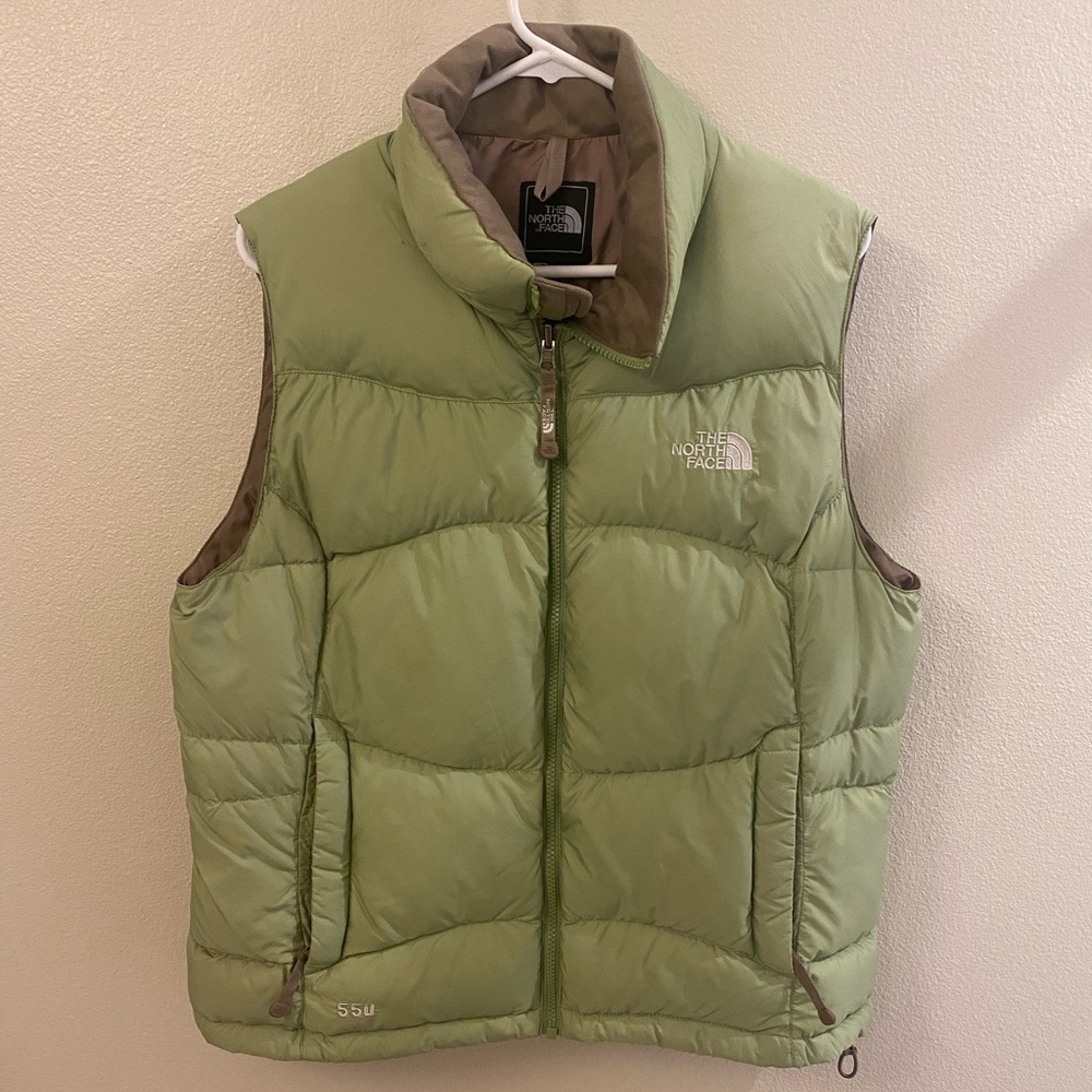 The North Face Puffer Vest (light Green) size L